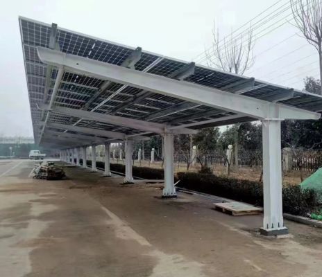 160KW-Carbon Steel Carport Mounting System